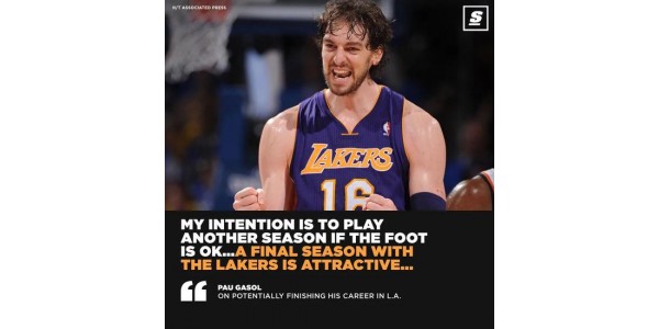 Gasol volverá a la NBA
